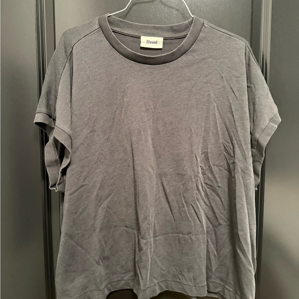 Elwood Charcoal Short Sleeve Tee